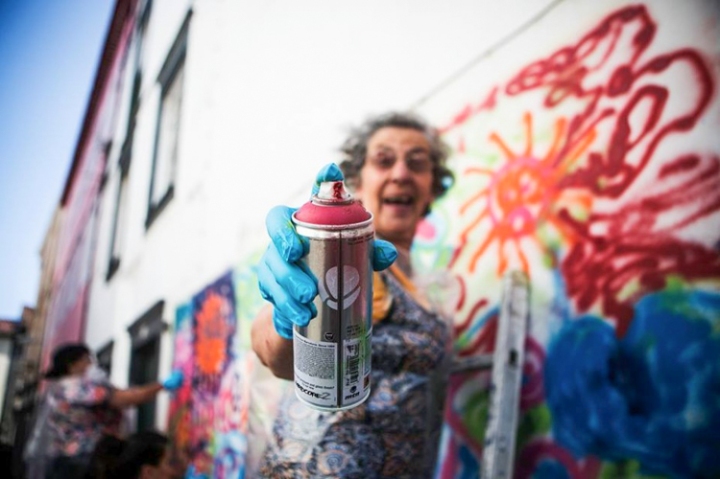 Grandmas´ Street Art !! - be artist be art - urban magazine