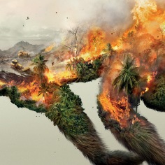 Destroying nature is destroying life - by Robin Wood - be artist be art
