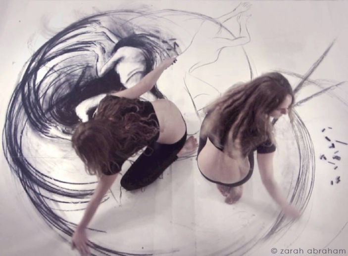 Dance Painting - Zarah Abraham - be artist be art