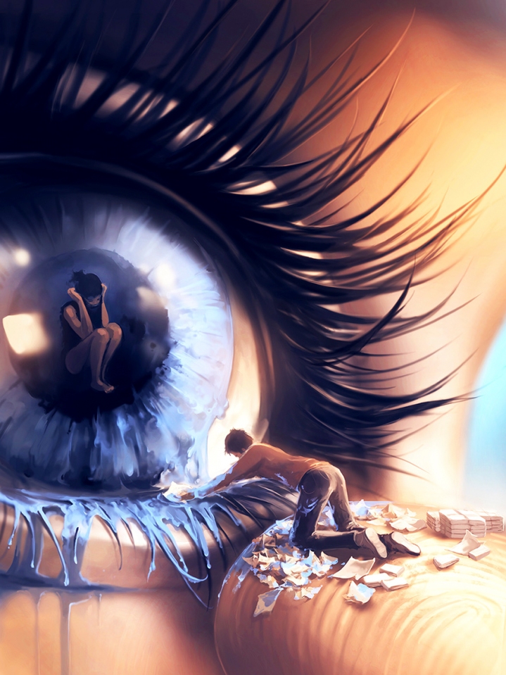 Deep Thoughts - by Cyril Rolando - be artist be art