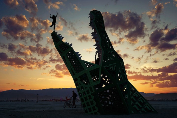 Burning Man 2016 Insanity - by Victor Habchy - Be artist Be art