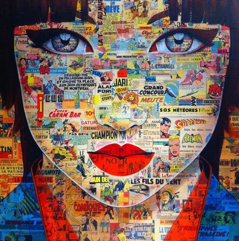 Enigmatic Eyes - by Pauline Gagnon - be artist be art magazine
