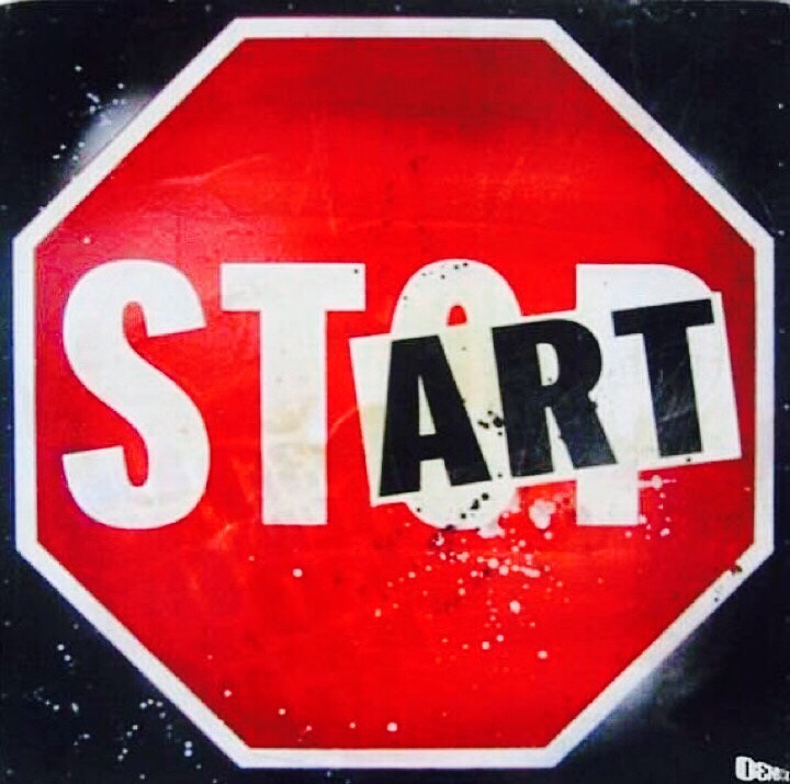 #Stop talking, #Start acting! - #Creative #StreetArt - be artist be art magazine