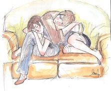 Youth Feelings - Sketches by Laura Ferrer - be artist be art magazine